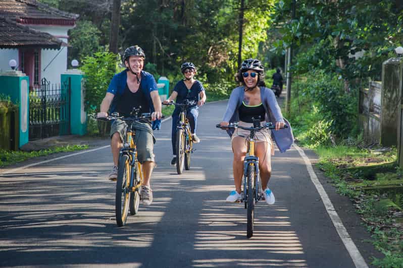 Goa: Old Goa and Divar Island E-Bike Tour With Snacks - Architectural Wonders of Old Goa