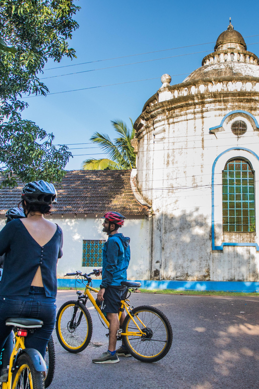 Goa: Old Goa and Divar Island E-Bike Tour With Snacks - Engaging With the Local Community
