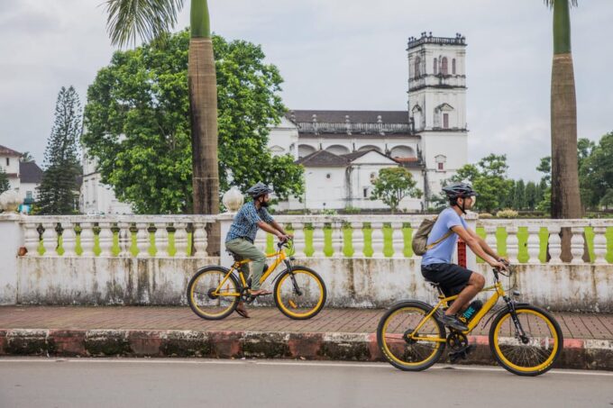 Goa: Old Goa and Divar Island E-Bike Tour With Snacks - Comprehensive Tour Inclusions