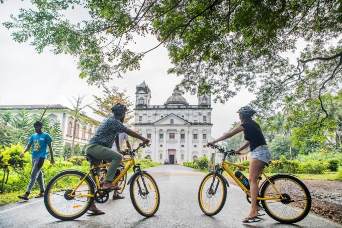 Goa: Old Goa and Divar Island E-Bike Tour With Snacks - Frequently Asked Questions