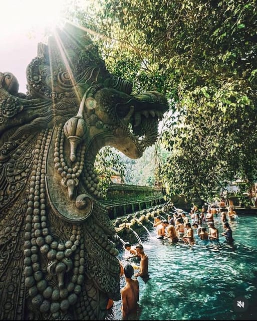 Goa Raja Waterfall, Purification Temple & Rice Terrace - Exploring Tirta Empul Temple