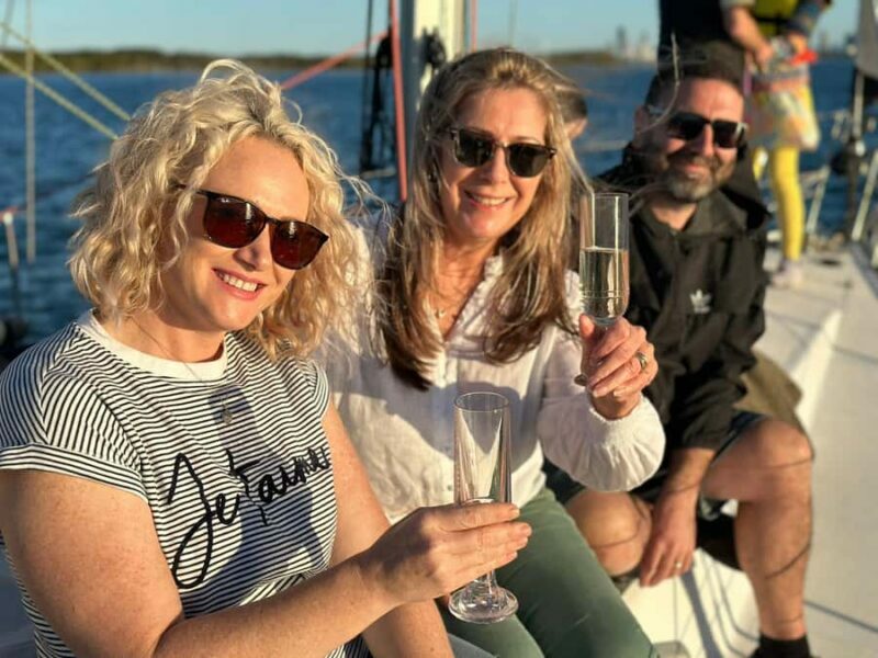 Gold Coast Private Sunset Sailing Charter w/ dinner & drinks - An Authentic, Relaxing Way to See the Gold Coast