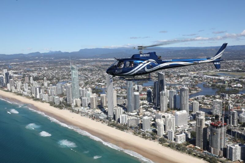 Gold Coast: Sea World and Broadwater Scenic Helicopter Tour - Experience Highlights