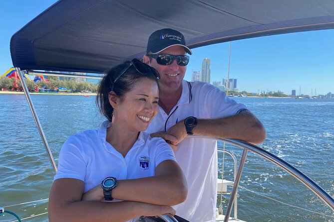 Gold Coast Sunset Cruise With Sparkling Wine & Nibbles Platter - Captains Racing History Stories