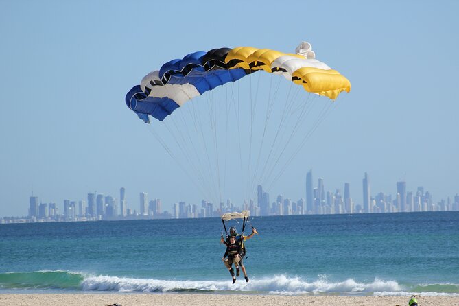 Gold Coast Tandem Skydive - Inclusions
