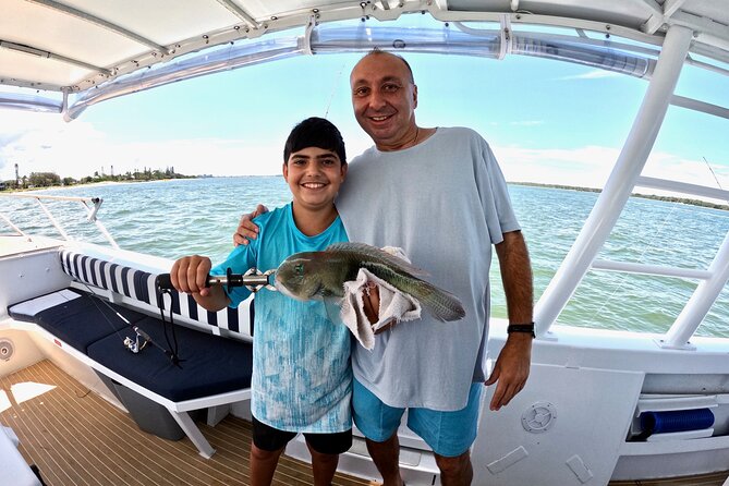 Gold Coasts Broadwater Private Calm Water Fishing - Meeting Point and Boarding