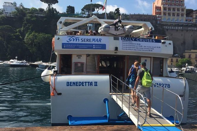 Gold Cruise Positano and Amalfi (From Sorrento, Seiano or C.Stabia) - Impact of Weather Conditions