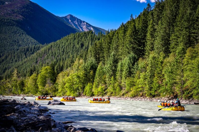 Golden, BC: Kicking Horse River Half Day Whitewater Rafting - Itinerary Details
