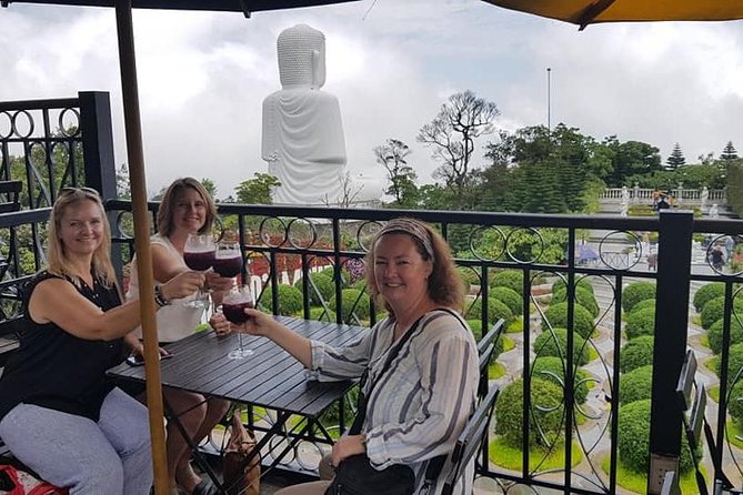 GOLDEN BRIDGE, BA NA HILL, via CABLE CAR From HOTELS in HUE City (Private Tour) - Buffet Lunch Experience