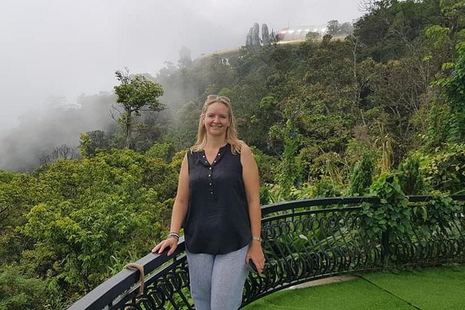 GOLDEN BRIDGE, BA NA HILL, via CABLE CAR From HOTELS in HUE City (Private Tour) - Sum Up