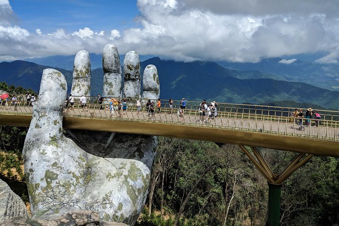 Golden Bridge & Ba Na Hills 1 Day Including Buffets Lunch & 2 Ways Cable Car - Pickup and Drop-off