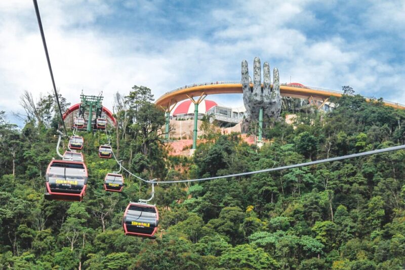 Golden Bridge - Ba Na Hills: Cable Car Ride and Entry Ticket - Cable Car Ride Experience