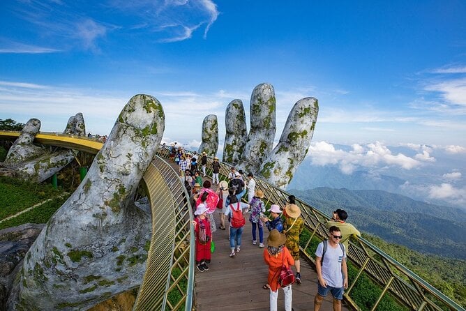 Golden Bridge -Ba Na Hills Including Buffet Lunch ,Cable Car 2 Way From Da Nang - Stunning Scenery