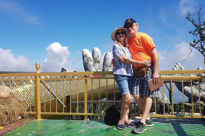 Golden Bridge-Marble Mountain-Hoi An City -Boat Ride-Night Market - Transportation and Pickup