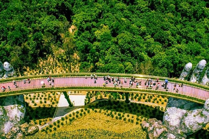 Golden Bridge Round Trip With Sharing Guide &Transfer From Danang - Key Points