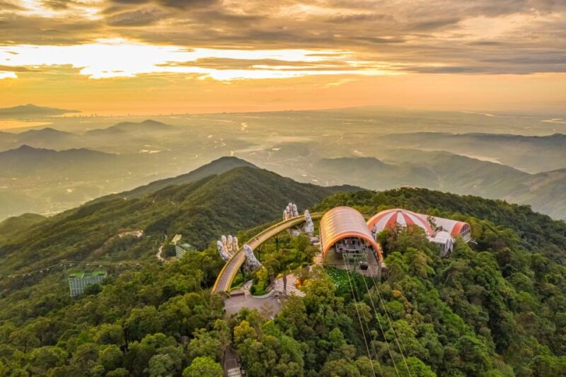 Golden Bridge Vietnam - Ba Na Hills Full Day Private Tour - Lunch at French Village