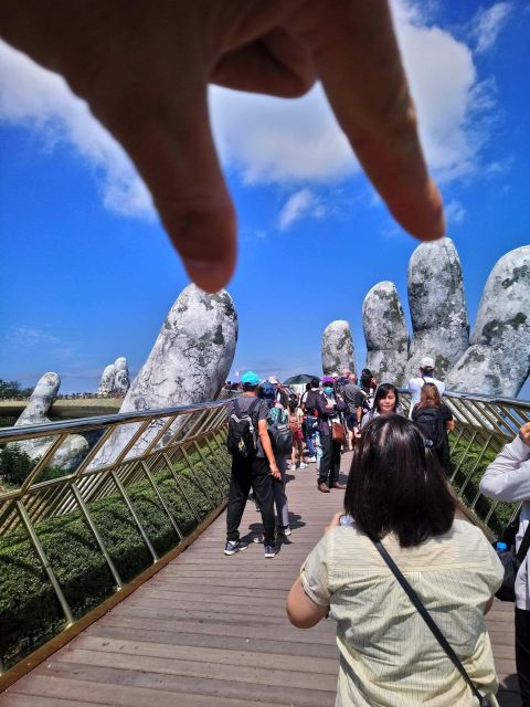 Golden Bridge With Guide, Lunch &Transfer From Tien Sa Port - Recap