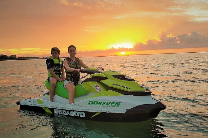 Golden Eye Sunset Jet Skiing in Darwin - Watching the Sunset