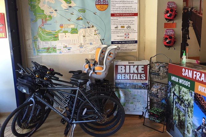 Golden Gate Bridge Electric Bike Rentals (E-Bike Rentals) - Exploration Benefits