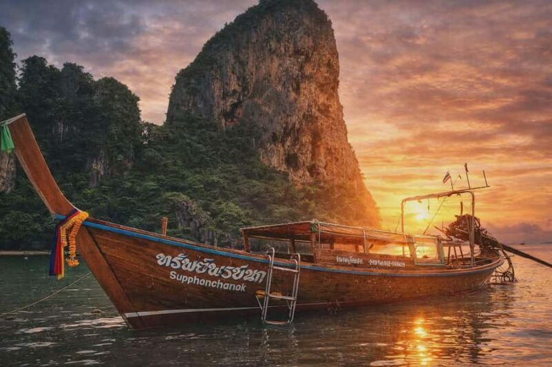 Golden Horizon of Krabi: 4 Islands & Phra Nang Sunset - Koh Poda: Pristine Beaches and Clear Waters