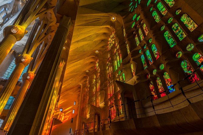 Golden Hour in Gaudis Sagrada Familia With Expert Guide - Exploring Gaudis Masterpiece