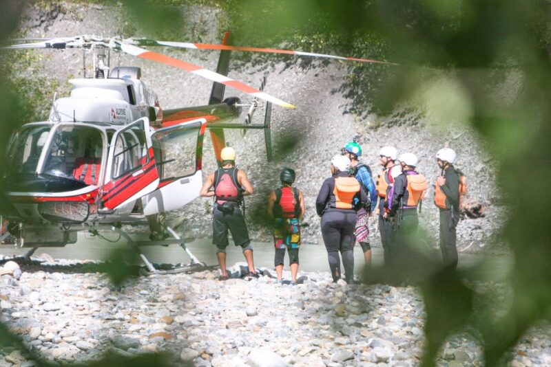 Golden: Kicking Horse River Half-Day Heli Whitewater Rafting - Inclusions