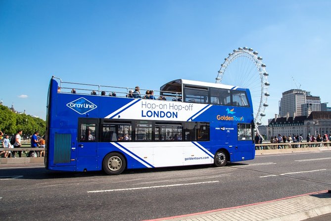 Golden Tours Gray Line London Hop-On Hop-Off With 24 Hours Free - 24-Hour Hop-On Hop-Off