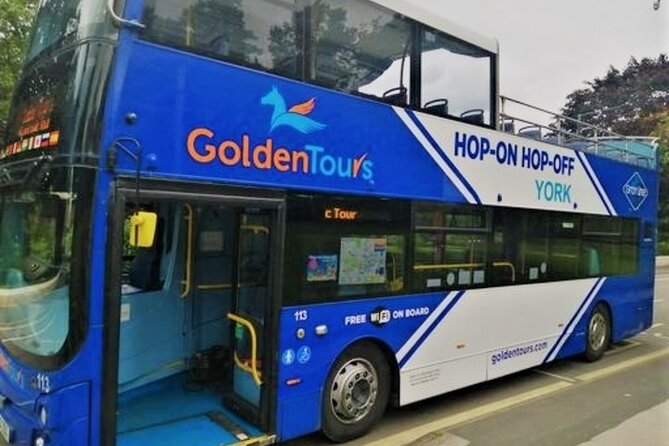 Golden Tours York Hop-On Hop-Off Open Top Bus Tour With Audio Guide - Tour Duration and Validity