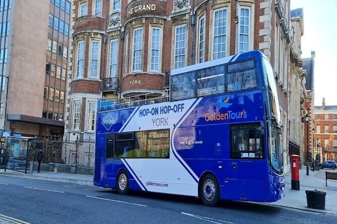 Golden Tours York Hop-On Hop-Off Open Top Bus Tour With Audio Guide - Highlights of the Tour