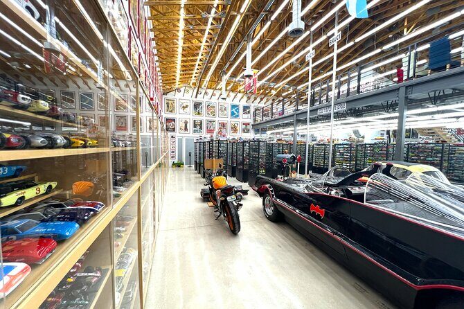 Goldvarg Collection Scale Model Car Museum Experience. - Key Points