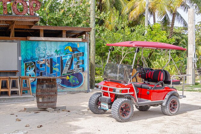 Golf Cart Rental Belize Ambergris Caye - Pickup and Meeting Points