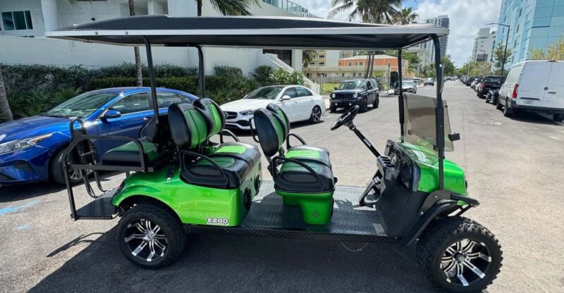 Golf Cart Rental Miami 6 Hours - Service Features