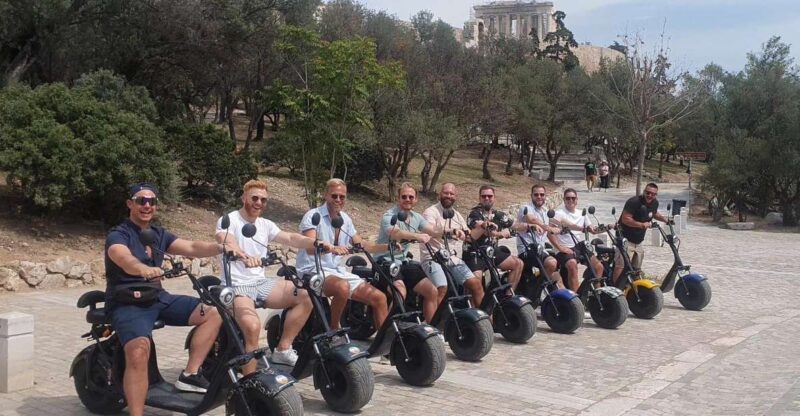 Gopro Adventure Tour in Acropolis Area by E-Scooter - Itinerary