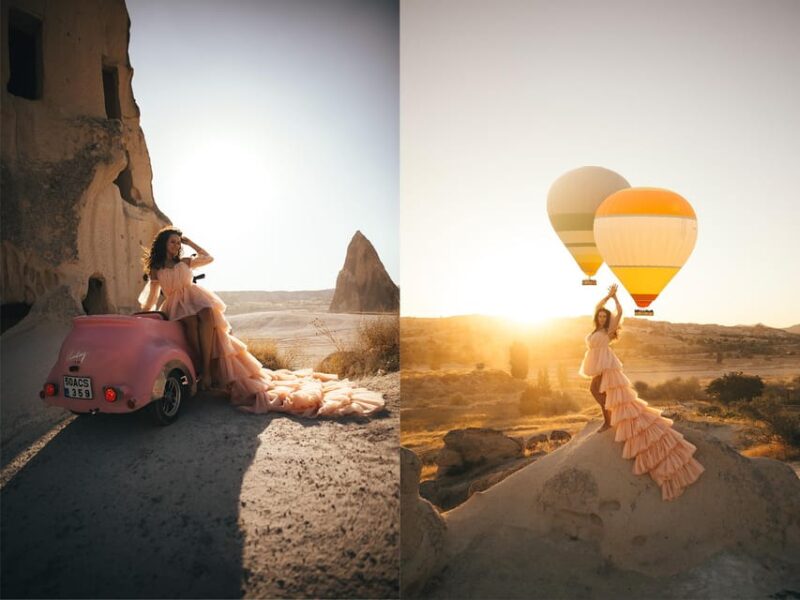 Goreme: Cappadocia Tulle Flying Dress Rental - Rental Process and Inclusions