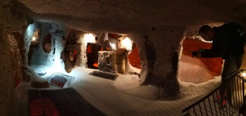 Goreme: Fairy Chimneys and Kaymakli Underground City Tour - Experiencing Kaymakli Underground City