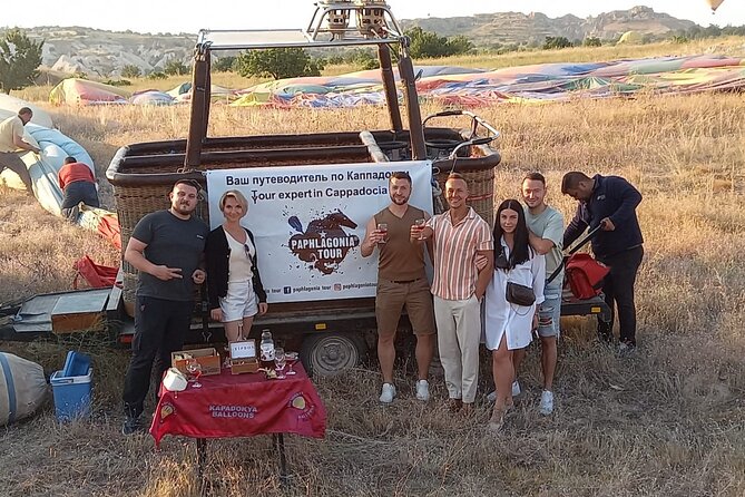 Goreme Hot Air Balloon Over Valleys, With Champagne and Transfers - Experienced Pilots and Flight Safety