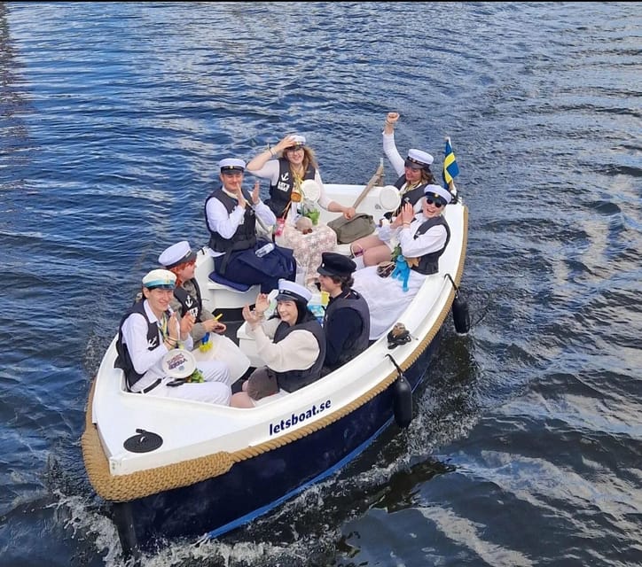Gothenburg City Center: Electric Selfdrive Boat Tour - Good To Know