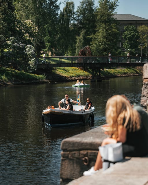 Gothenburg City Center: Electric Selfdrive Boat Tour - Tour Route and Sightseeing