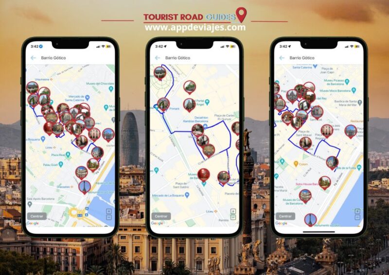 Gothic Quarter Self-Guided Tour With Multilingual Audioguide - Customizable Route