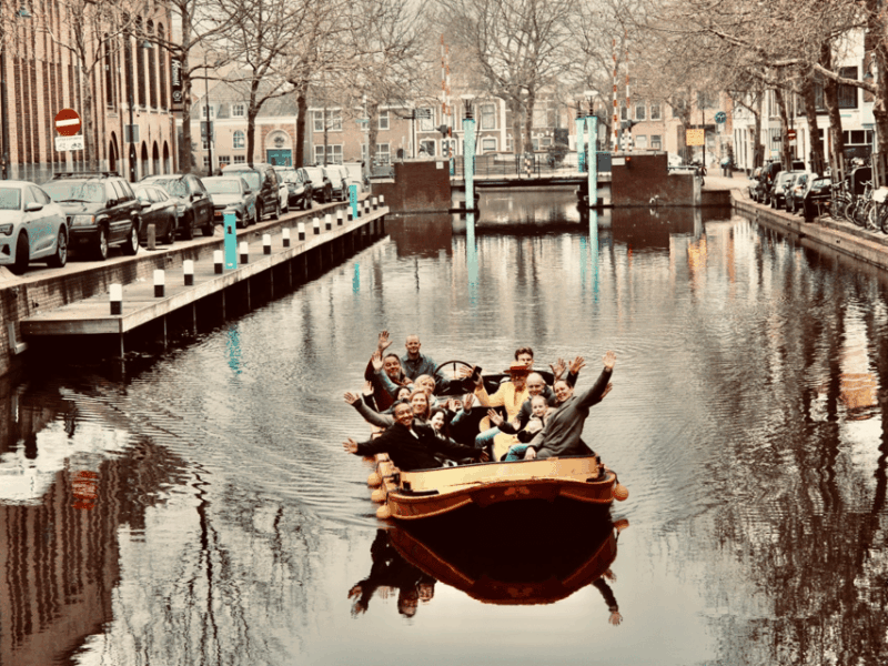 Gouda: Open Boat City Canal Cruise - Meeting Point and Return Location