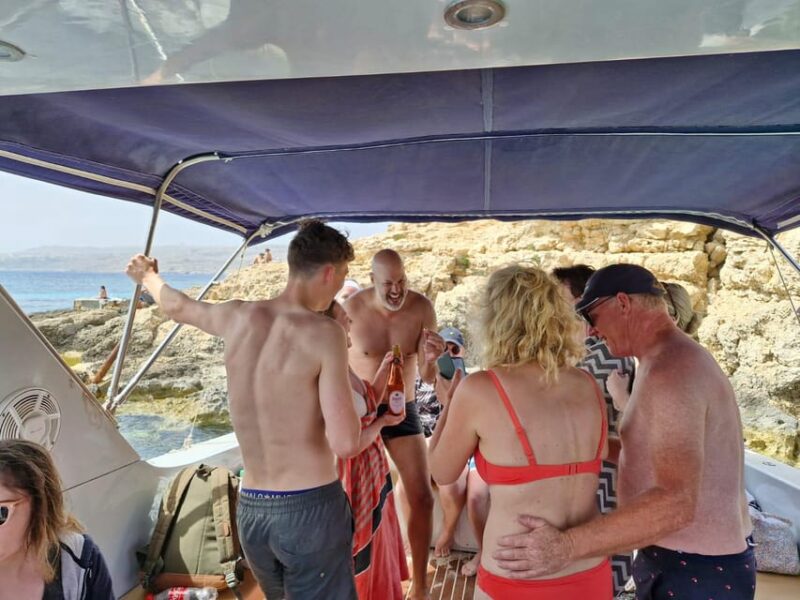 Gozo/Mellieha: Comino, Blue & Crystal Lagoon Half-Day Cruise - Itinerary and Experience