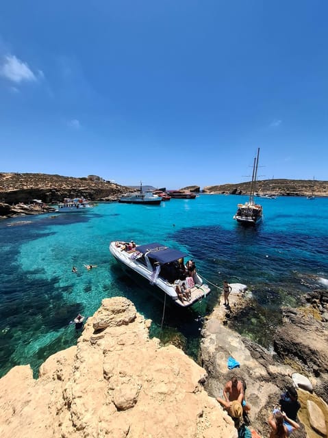 Gozo/Mellieha: Comino, Blue & Crystal Lagoon Half-Day Cruise - Pickup Locations and Timings
