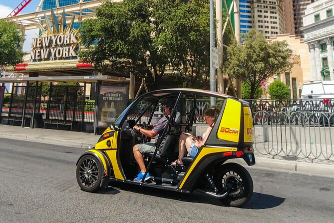 GPS Guided Talking GoCar: Ultimate Las Vegas Strip Tour - GPS Guidance and Comfort