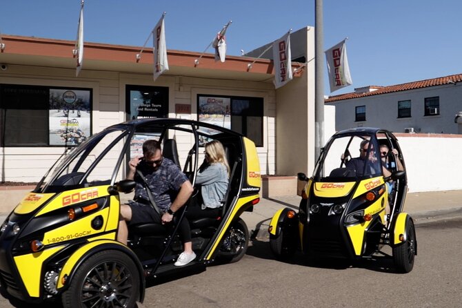 GPS Talking Electric Gocar: 2 Hour Coronado Tour - Vehicle Features