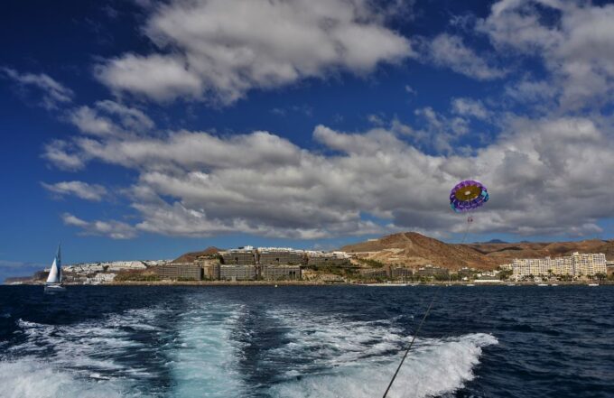 Gran Canaria: 1 to 3 Person Parasail Over Anfi Beach - Photography and Videos