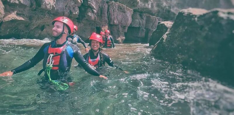 Gran Canaria: Adrenaline-Filled Coasteering Experience - Jumping Into the Sea