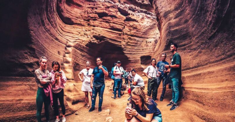 Gran Canaria: the Red Canyon Tour With Local Food Tasting - Pickup and Drop-off Locations