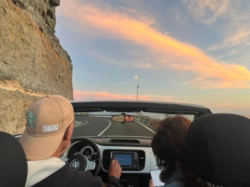 Gran Canaria: West Coast Cabrio Sunset - Key Points