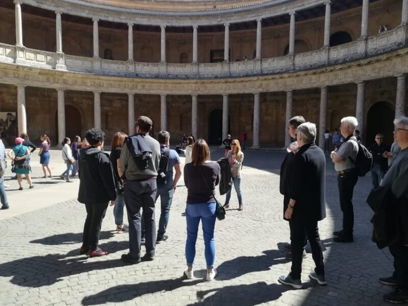 Granada: Alhambra and Albaicín Small Group Tour - Palace of Charles V