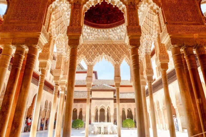 Granada: Alhambra and Nasrid Palaces Small Guided Tour - Court of the Lions Guided Tour
